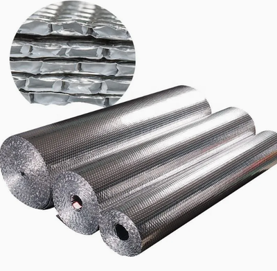 Reflective Aluminum Foil Double Layer Bubble Window Heat Insulation Wraps