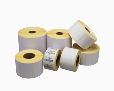 60mmx40mm Barcode Stickers Thermal Label Roll Waterproof Adhesive Sticker Mailing Label Sticker